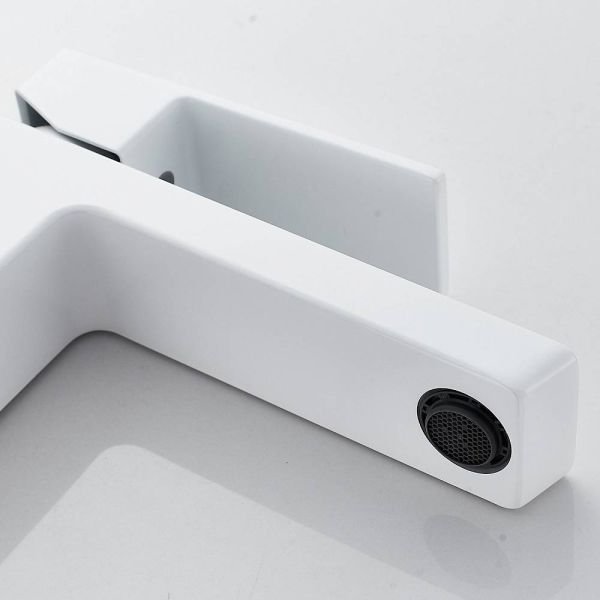 Смеситель для раковины Rose R1801C-1 белый