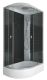 Душевая кабина Niagara NG-3524-14R BLACK 120x80см серебро/тонированное с узором