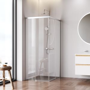 Душевой уголок Am.Pm X-joy W94G-403-100280-MТ1К 100x80 см без поддона хром матовый