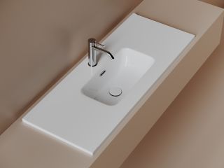 Раковина Ceramicanova Компакт (Compact) CN7027 101 см белый