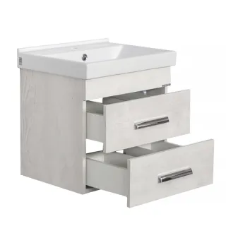 Тумба с раковиной Comforty Никосия 00-00017091 50 см дуб белый Тумба с раковиной Comforty Никосия 00-00017091 50 см дуб белый