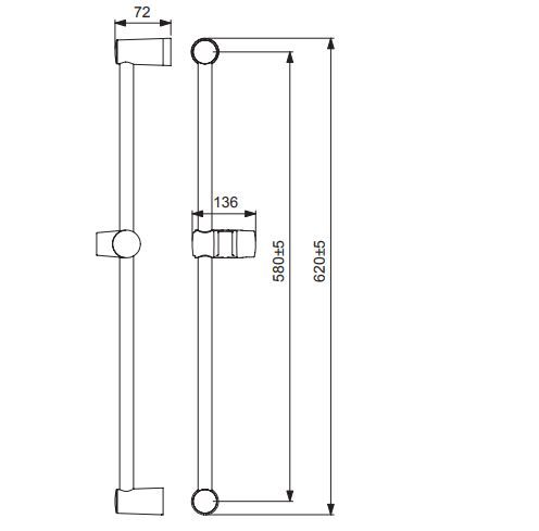 Душевой гарнитур Vidima Fresh BA196AA