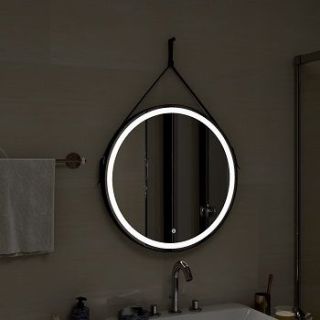 Зеркало с подсветкой Art&Max Milan 80см чёрный AM-Mil-800-DS-F-Nero Зеркало с подсветкой Art&Max Milan 80см чёрный AM-Mil-800-DS-F-Nero