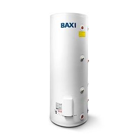 Водонагреватель косвенного нагрева, Baxi, UBC 400, накопительный, напольный, объём, л-400, CNEWT400S01, эмалированная сталь, цвет-белый