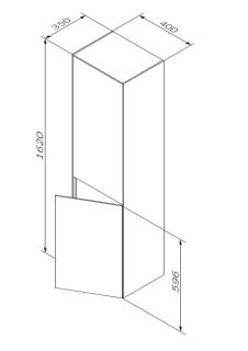 шкаф-колонна Am.pm INSPIRE 2.0 M50ACHX0406EGM правый 30 см серый