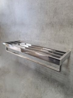 Полка с полотенцедержателем AltroBagno Aperto 081504 Cr Полка с полотенцедержателем AltroBagno Aperto 081504 Cr