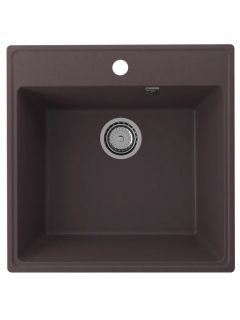 Кухонная мойка Ulgran Quartz Forte 505-06 трюфель Кухонная мойка Ulgran Quartz Forte 505-06 трюфель