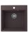 Кухонная мойка Ulgran Quartz Forte 505-06 трюфель Кухонная мойка Ulgran Quartz Forte 505-06 трюфель