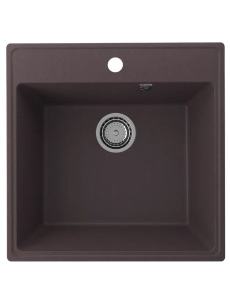 Кухонная мойка Ulgran Quartz Forte 505-06 трюфель Кухонная мойка Ulgran Quartz Forte 505-06 трюфель