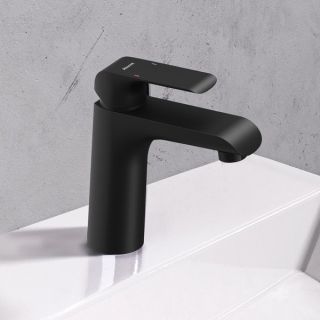 Смеситель для раковины Ravak Flat X070173 чёрный матовый