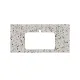 Столешница для полувстраиваемых раковин Kerama Marazzi Бричиола KM6012G0471RP100Ir2 100 см белый натуральный