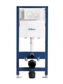 Инсталляция для унитазов BelBagno BB-101-M-BC в комплекте с кнопкой смыва