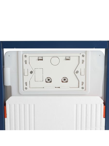 Инсталляция для унитазов BelBagno BB-109-M-C сборная из двух частей, фронтальное управление для механической кнопки
