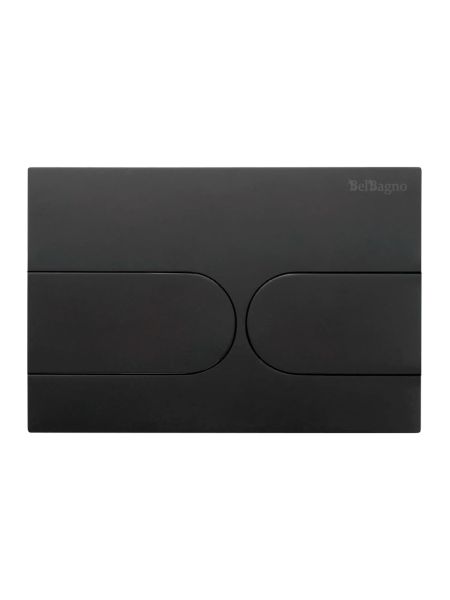 Кнопка смыва BelBagno BB-11-NERO.M, черный матовый