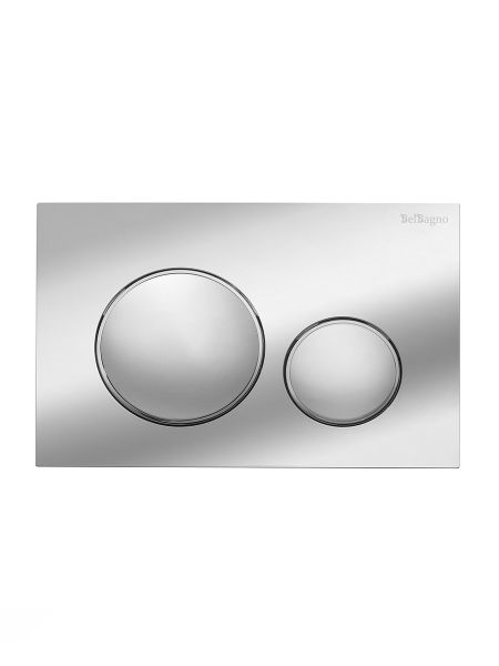 Кнопка смыва BelBagno BB-17C-CRM хром