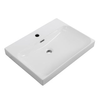 Раковина керамическая BelBagno BB-8078-60, 610x460x140 белый