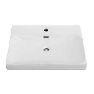 Раковина керамическая BelBagno BB-8078-60, 610x460x140 белый