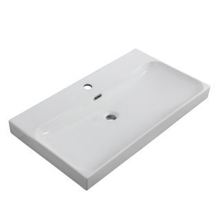 Раковина керамическая BelBagno BB-8078-80, 810x460x140 белый