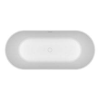 Ванна из искусственного камня BelBagno Богема BB-BOHEME-170-75-55-SSB 170x75 см белый матовый