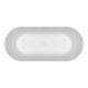 Ванна из искусственного камня BelBagno Богема BB-BOHEME-170-75-55-SSB 170x75 см белый матовый