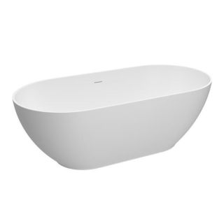 Ванна из искусственного камня BelBagno Этна BB-ETNA-170-80-58-SSB 170x80 см белый матовый