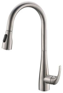 Смеситель для кухни с выдвижным изливом, двухрежимный, BelBagno BB-LAM28-IN