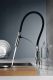 Смеситель для кухни с гибким изливом, двухрежимный, сатин Nova BelBagno BB-LAM36-IN