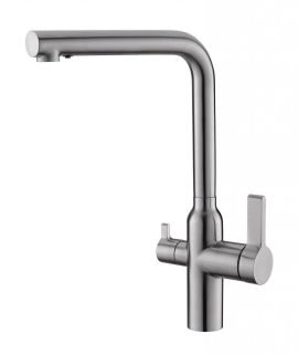 Смеситель для кухни с краном для питьевой воды, сатин BelBagno BB-LAM57-IN Смеситель для кухни с краном для питьевой воды, сатин BelBagno BB-LAM57-IN