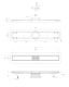 Душевой лоток BelBagno LUCE 60 см, BB-LD-LUCE-60-CR хром