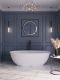 Ванна из искусственного камня BelBagno Марина BB-MARINO-170-76-54-SSB 170x76 см белый матовый