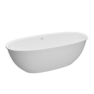 Ванна из искусственного камня BelBagno Марина BB-MARINO-170-76-54-SSB 170x76 см белый матовый