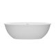 Ванна из искусственного камня BelBagno Марина BB-MARINO-170-76-54-SSB 170x76 см белый матовый