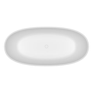 Ванна из искусственного камня BelBagno Уникальность BB-UNIQUE-180-85-64-SSB 180x85 см белый матовый