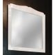Зеркало BelBagno NOVANTA BB01S/PBA Bianco Antico, 860x1020 бежевый