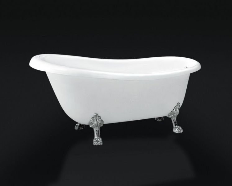 Акриловая ванна BelBagno отдельностоящая, белая 170x80 BB04
