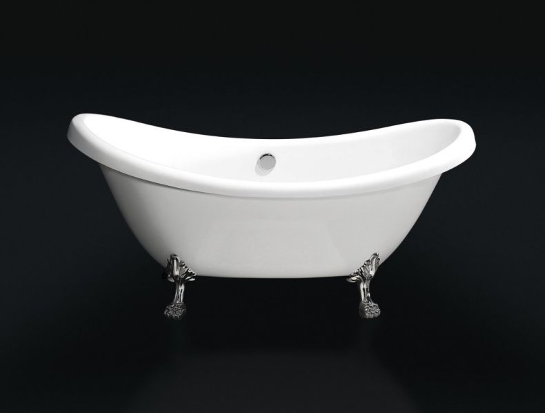 Акриловая ванна BelBagno отдельностоящая, белая 182x75 BB05