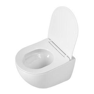 Унитаз подвесной BelBagno AMANDA BB051CH-TOR-FC/SC белый