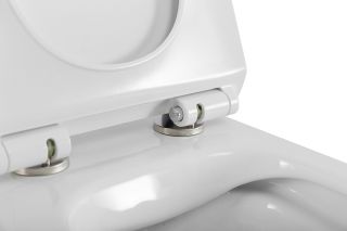 Унитаз подвесной безободковый BelBagno BB051CHRBB076SC белый