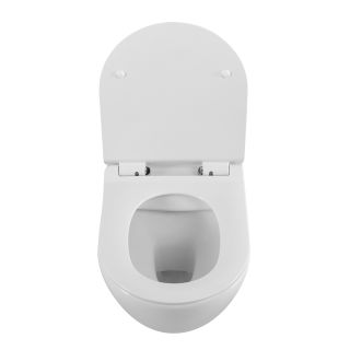 Унитаз подвесной безободковый BelBagno BB051CHRBB076SC белый