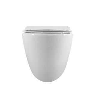 Унитаз подвесной безободковый BelBagno BB051CHRBB076SC белый