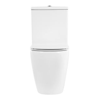 Унитаз-компакт BelBagno безободковый BelBagno AMANDA BB051CPR/BB051SC белый