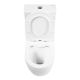 Унитаз-компакт BelBagno безободковый BelBagno AMANDA BB051CPR/BB051SC белый