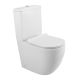 Унитаз-компакт BelBagno безободковый BelBagno AMANDA BB051CPR/BB051T/BB076SC белый