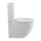 Унитаз-компакт BelBagno безободковый BelBagno AMANDA BB051CPR/BB051T/BB089SC белый