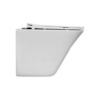 Унитаз подвесной BelBagno безободковый MARMI BB052CHR/BB052SC белый