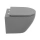 Подвесной унитаз BelBagno Colorato серый матовый BB062CHR-GR