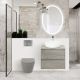 Подвесной унитаз BelBagno Colorato серый матовый BB062CHR-GR