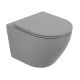 Подвесной унитаз BelBagno Colorato серый матовый BB062CHR-GR