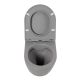 Подвесной унитаз BelBagno Colorato серый матовый BB062CHR-GR