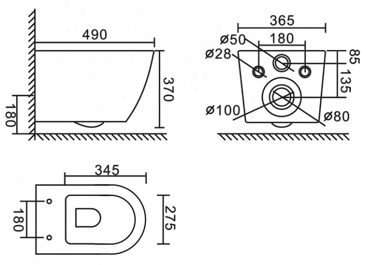 Комплект 4 в 1 BelBagno BB062CHR-MB/BB062SC-MB/BB002-80/BB007-PR-NERO.M унитаз подвесной COLORATO BB062CHR-MB с сиденьем BB062SC-MB система инсталляции для унитазов BB002-80 с кнопкой смыва BB007-PR-NERO.M